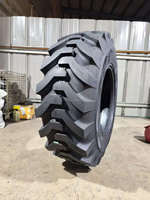Neuer LUMAI Vollgummi-Bias-Baggerladerreifen 16.9-28 12PR 30mm Profiltiefe |   Hochleistungs-OTR-Reifen für Bagger und Lader DH-711 3450kg
