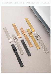 高品質ミラネーゼメッシュスマートウォッチバンド 二重安全クラスプ付きステンレススチール時計ベルト - Product Image 3