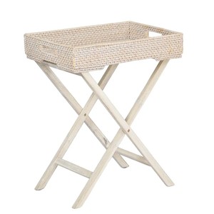 Handcrafted Luxury Design Living Room Rattan <b>Table</b> Floor Decorative Custom Stylish Look Unique Side <b>Table</b> Best Price - Product Image 3