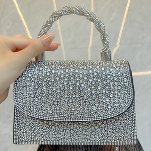 New Women's Full Polyester Handbag With Cover Closure Large Capacity Shoulder/Crossbody Dinner Bag Tanjing - Product Image 6