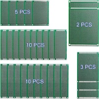 100PCS Double-sided PCB Board Prototype Kit Suitable for DIY Various Sizes of Double-sided Board Kit Sets