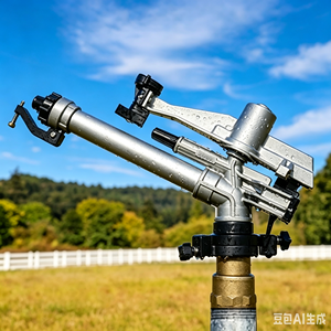 Shangda SD1412 360 Gear Drive Metal <strong>Sprinkler</strong> 2" 20-4m Range for Garden Lawn &amp; Agricultural <strong>Irrigation</strong> - Product Image 1