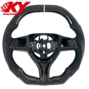 Accesorios interiores para automóviles, volante deportivo personalizado de fibra de carbono y cuero para Maserati Ghibli, Levante y Quattroporte - Product Image 1