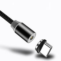 Micro USB multifunción 3 en 1 de alta velocidad y tipo C a USB 2,0 Teléfono móvil magnético 5A Cable de carga 360 Rotación