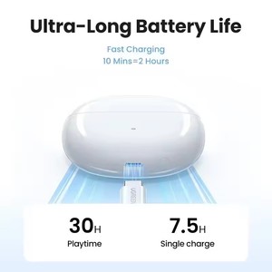 UGREEN WS206 หูฟังไฮทูน <span class=keywords><strong>T3</strong></span> โปร ANC หูฟังไร้สายบลูทูธแบบพกพาชุดหูฟัง TWS แบบกำหนดเองการตัดเสียงรบกวนแบบแอคทีฟของขวัญ - Product Image 5