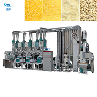 10 tonnes par 24 heures de machine de minoterie de maïs ligne de processus complète de grain de maïs