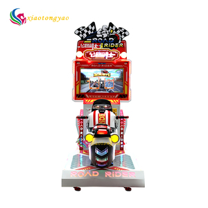 Nouvelle machine de jeu d'arcade interactive 3D de course Highway Knight, à monnayeur, avec interface en anglais et garantie d'un an - Product Image 3