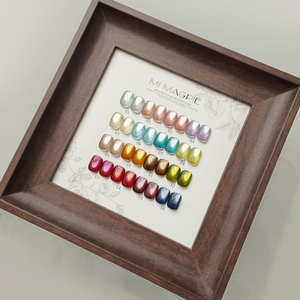 AILANUO Factory OEM/ODM 15-Color Cat Eye LED UV Gel Polish Non-Toxic Long-Lasting Glitter TPO-free 15ml cat Eye for Salon Use - Product Image 5