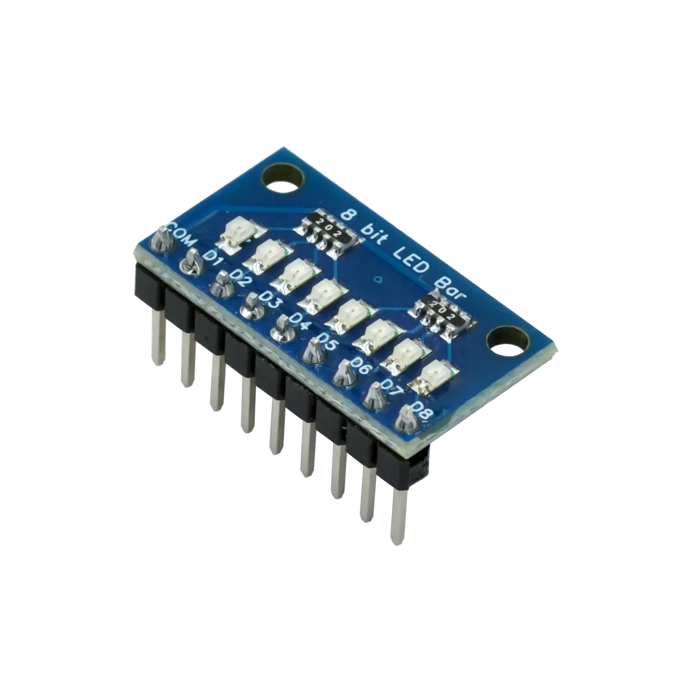 3-24V 8 Bit Blue/Red Common anode/cathode LED indicator Module Breadboard starter kit Board for MCU ARM 3d printer UNO MEGA2560