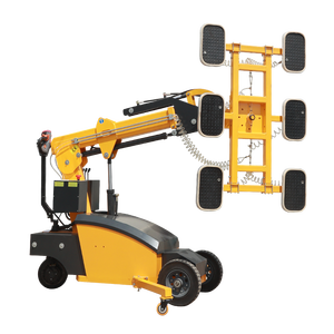 Mini 200-800kg kapasitas memuat daya DC 180 derajat dimiringkan batu manual pengangkat lempengan kaca troli - Product Image 1