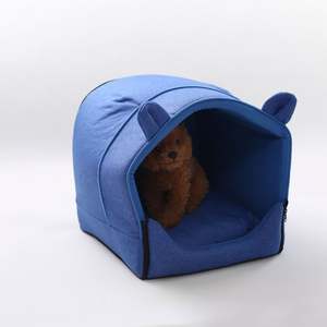 Nido para Mascotas Plegable y Desmontable de Diseño Lindo y Colorido, Cama Cálida de Invierno para Perros y Gatos - Product Image 4