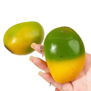 Juguete Sensorial Antiestrés de Mango con Tecnología de Cambio de Color por Presión, Bola de Descompresión de Rebote Lento - Product Image 6