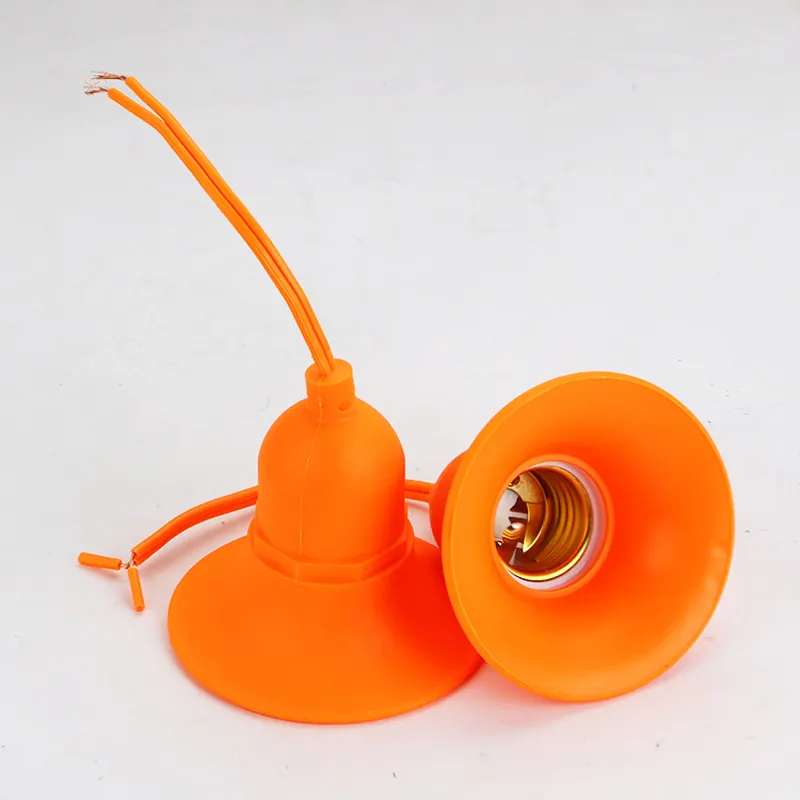 Horn Shape 219 Socket Bulb Holder with Wire For Pendant Light Lamp Holder Base Lampholder