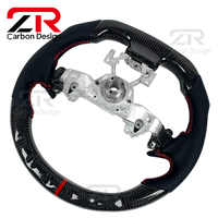 Volant en fibre de carbone LED pour Infiniti G37, style sport, cuir perforé, volant personnalisé pour G20 G25 G35 EX35 EX37