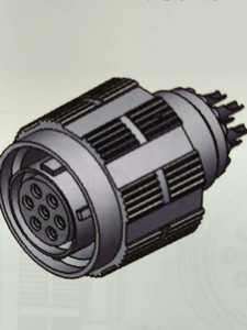 Connecteurs électriques circulaires série GJB599 III, fiches femelles, 16 cœurs, 500 insertions et retrait - Product Image 3