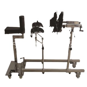 Medical Stainless Steel Floor Standing Lower Limb Traction Frame With Carbon Fiber Bar For Orthopedic Surgery - Product Image 2