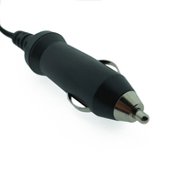 22AWG * 2C UL2468 2M DC 3.5*1.35 prise à angle droit vers 12V câble de prise de cigare 2A fusible chargeur allume-cigare de voiture
