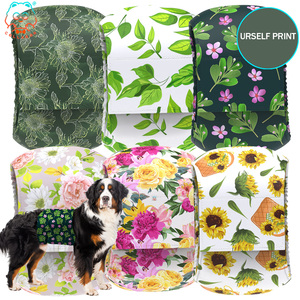 COLLABOR Wieder verwendbare Hunde windel Wasch bare Menstruation shose für Hunde Wasserdicht Passen Sie wieder verwendbare Sicherheits windeln für Hunde an - Product Image 1