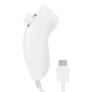 Controller di Gioco Retrò 1PC Nunchuck Telecomando Sostitutivo per Console Wii Wii U - Product Image 3