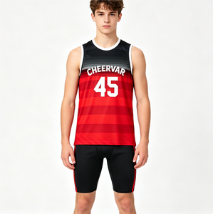 Jersey Sepak Bola 7v7 Sublimasi Remaja Warna Cerah Tahan Luntur Seragam Sepak Bola 7v7 - Product Image 1