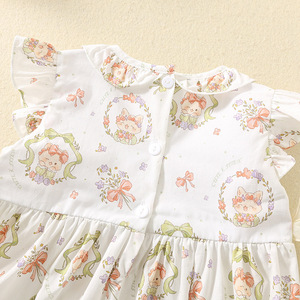 Летнее детское платье с рукавами-флаттером - Product Image 5