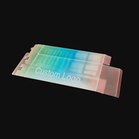 Boîte d'emballage rectangulaire en PET écologique avec impression CMYK pour les produits cosmétiques et les éponges de maquillage