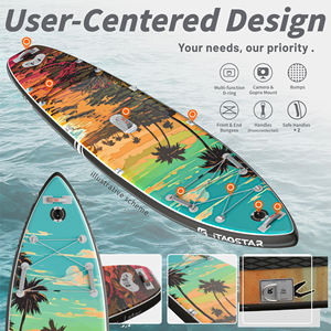 ITAOSTAR N02G 11'6 "x35" x6 "Werks großhandel Standup Paddle Board Aufblasbares Paddle Board auf Lager Schneller Versand Surfbrett - Product Image 3