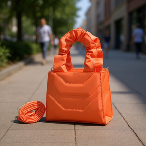 Bolso bandolera Fana Galia naranja para mujer, correa ajustable, material sintético impermeable, para todas las estaciones - Product Image 2