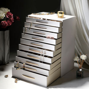 DIGU all'ingrosso 10 Tier <span class=keywords><strong>grande</strong></span> capacità di stoccaggio scatola organizzatore grandi cassetti di stoccaggio e scatola di visualizzazione di gioielli - Product Image 4