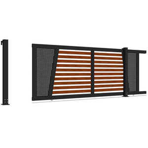 Prima motorizado precio competitivo puerta de entrada eléctrica <span class=keywords><strong>puertas</strong></span> de aluminio y vallas para la venta - Product Image 5