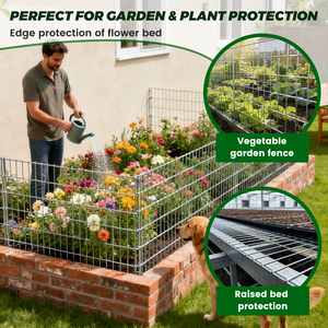 Galvanized Welded <b>Wire</b> <b>Mesh</b> Fence 50ft X4ft 2x4 Square <b>Mesh</b> 15 Gauge Waterproof Animal Fencing Barrier for Outdoor Use - Product Image 2