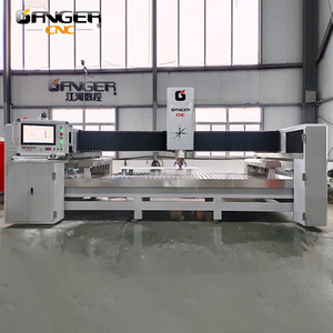 Machine de traitement CNC 3 axes pour comptoirs en quartz et pierre de cuisine et salle de bain, pour le profilage des bords d'évier - Product Image 5
