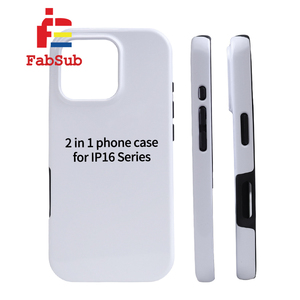 Bán buôn 3D 2 trong 1 thăng hoa trường hợp điện thoại cho <span class=keywords><strong>iPhone</strong></span> 16 Pro Series 3D tráng tùy chỉnh thiết kế trống trường hợp điện thoại cho thăng hoa - Product Image 4