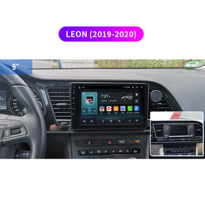 Autoradio Android 9 ''Lecteur de voiture à écran tactile pour SEAT Leon/<span class=keywords><strong>Ibiza</strong></span>/Arona Multimédia Stéréos de voiture Navigation & GPS Bt Fm Wifi 4G DSP - Product Image 2