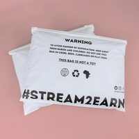 Sacs d'emballage en plastique transparent givré de luxe avec fermeture éclair pour vêtements, personnalisables avec logo, vente en gros Unione