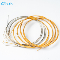 CIVIN GXM-001 Bulk String Custom OEM Brass Winding Steel Mandolin Strings 10/32 Anti-Rust Coated 8-string Set for Mandolin