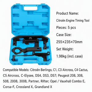 ชุดเครื่องมือตั้งเวลาวาล์วเครื่องยนต์สำหรับ Opel Vauxhall <span class=keywords><strong>Corsa</strong></span> Combo Crossland Peugeot 208 308 2008 1.2T ชุดล็อคเครื่องยนต์ - Product Image 5