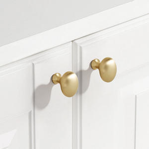 <span class=keywords><strong>Venta</strong></span> directa de fábrica de manijas ovaladas de aleación de zinc de huevo de Paloma para armarios, armarios y mesitas de noche manijas simples de un solo orificio - Product Image 3