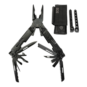 Alicates Multifuncionales Compactos SOG PowerAccess Deluxe, <span class=keywords><strong>Herramientas</strong></span> Plegables de Acero Inoxidable con Cuchillo, Equipo EDC para Actividades al Aire Libre (PA2002-CP) - Product Image 4