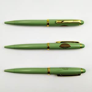 Bolígrafos de Metal Plateados para Regalo al por Mayor, Bolígrafo Promocional con Logotipo, Bolígrafo de Metal para Hotel con Logotipo Personalizado - Product Image 5