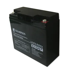 ZIICHENG แชมป์แบตเตอรี่พลังงานแสงอาทิตย์แบตเตอรี่ลิเธียมแบตเตอรี่ LFP 12V20AH เซลล์แบบชาร์จไฟได้สําหรับผนังพลังงานทางทะเล - Product Image 4