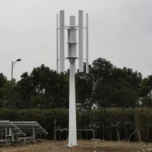 Generador Eólico de Eje Vertical EverSaving de 1kw, Energía Solar Híbrida - Product Image 4