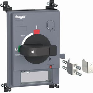 Interruttore Rotativo Hager HXW032H con Blocco Porta per H3 X630 H3+ P630, Larghezza 14,5 cm, Profondità 17,01 cm - Product Image 1