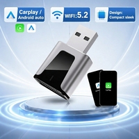 WOOBOOBOX M3 Mini Boîtier AI 2-en-1 Adaptateur CarPlay & Android Auto WiFi pour Dongle Plug & Play - Garantie 2 ans Nouveau Design Chine-Chic