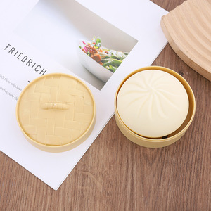 Dumpling Shape Slow Rising Stress Relief <b>Toy</b> Soft Squishy Fidget For Relaxation <b>Desk</b> Play And Cute Gift Packaging Use - Product Image 4