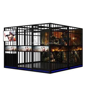 Nuevo diseño 9D <span class=keywords><strong>VR</strong></span> Big Space <span class=keywords><strong>Juegos</strong></span> de simulación para <span class=keywords><strong>adultos</strong></span> Certificado CE Realidad virtual Centro comercial Amusement <span class=keywords><strong>VR</strong></span> 9D <span class=keywords><strong>VR</strong></span> Battle Room <5 - Product Image 1