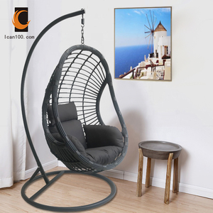 Nouveau produit chaise balançoire en rotin, <span class=keywords><strong>jardin</strong></span> extérieur <span class=keywords><strong>jardin</strong></span> arrière-cour intérieur hamac en osier chaise suspendue balançoire balançoire de <span class=keywords><strong>jardin</strong></span> - Product Image 1