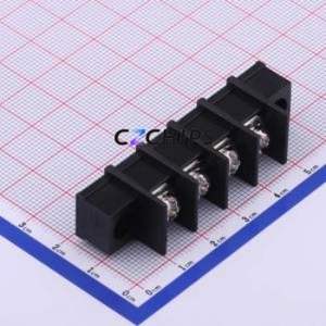 KF45SM-9.5-4P Barrier Terminal Block Through hole Component (THT),P=9.5mm Connector Two Sides 9.5mm 1x4P Straight Pin - Product Image 1