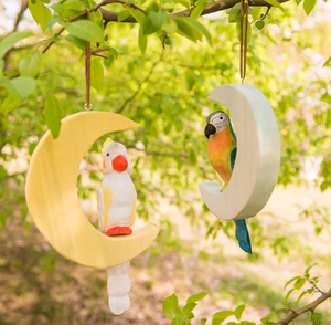 Adornos de Madera de Pájaros Pequeños y Gordos, Grabados con Láser, Decoraciones Antiguas, Regalo para Oficina, Sala de Estar, Manualidades de Madera DIY - Product Image 2