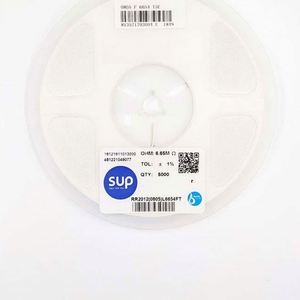 Bulk Discount RR2012 0805L6654FT 0805 2012 Resistors Chip Resistors SMD Resistors 6.65Mohm 1% 1/8W Thick Film Resistor - Product Image 1